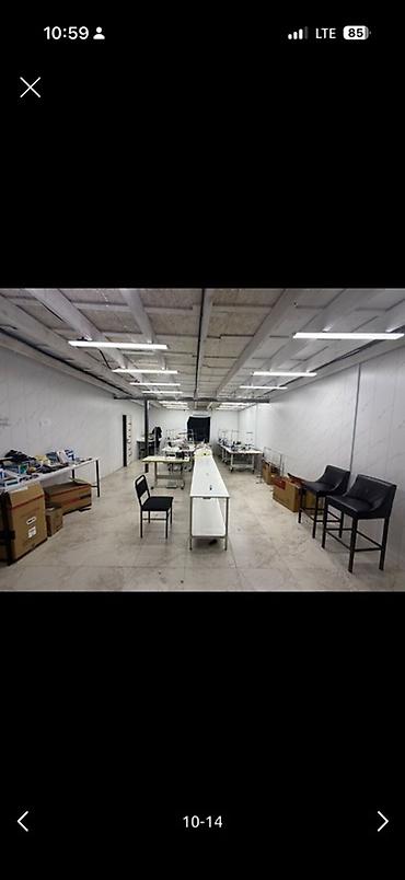 Сдаю Швейный цех, 150 м², Вентиляция, вытяжка, Готовый бизнес, С отдельной кухней at lalafo.kg Сдаю Швейный цех, 150 м², Вентиляция, вытяжка, Готовый бизнес, С отдельной кухней