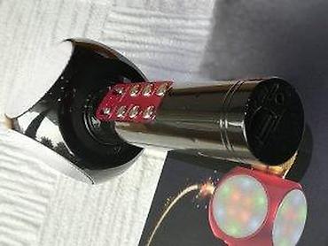 medion gramofon: Bežični karaoke mikrofon sa zvučnicima i LED osvetljenjem – model — 5