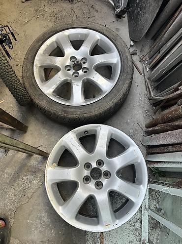 Литые Диски R 17 Toyota, Пара, отверстий - 5, Б/у