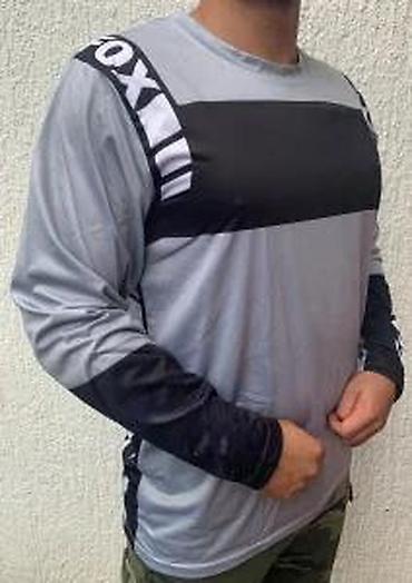 Sportska odeća: FOX dres sa dugim rukavima – sivi/ crni - Sportski dres za vožnju — 11