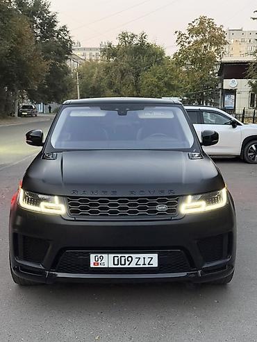diski kg: Land Rover Range Rover Sport: 2019 г., 3 л, Автомат, Бензин, Внедорожник — 2