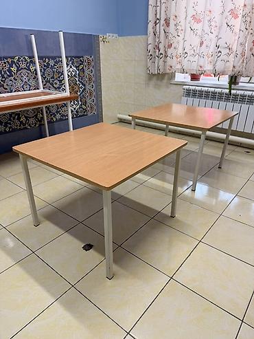 Балдар үчүн столдор: Детская мебель для группы/игровой/класса В комплекте: - Прямоугольные — 2
