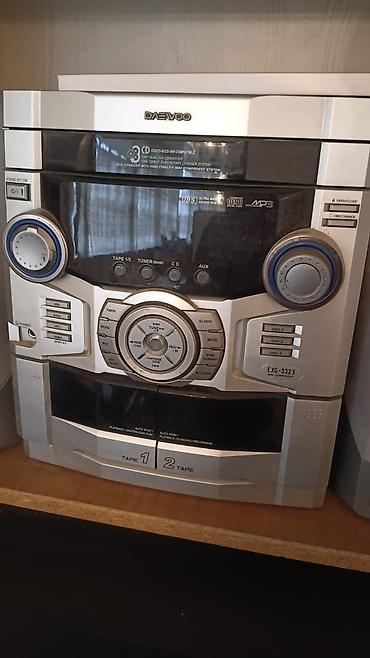 Музыкальные центры: Daewoo mini Hi-Fi komponent sistemi – XG-3321 Komplekt: - Mərkəzi — 3