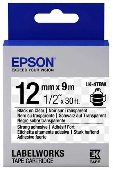 a 31: Kartric "Epson Label Cartridge Strong Adhesive LK-4TBW"cходники и — 1
