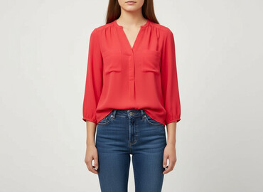 t shirty hm basic: H&M, Bluzka damska, rozmiar XS