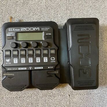 türk saz satışı: Zoom g1x four. Gitara, türk sazı, klarnet, skripka və s, alətlər üçün