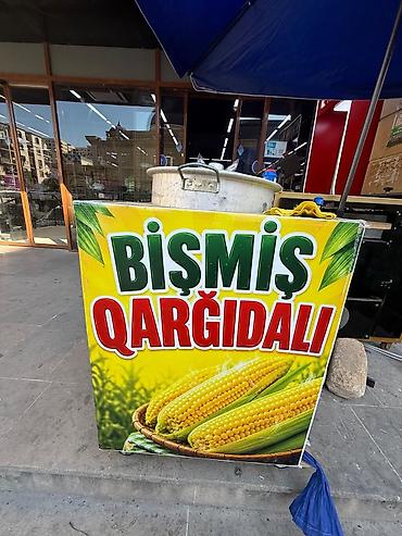 Qida məhsulları: Bişmiş qarğıdalı – ətirli, doyumlu və yüngül küçə ləzzəti! - Böyük — 1