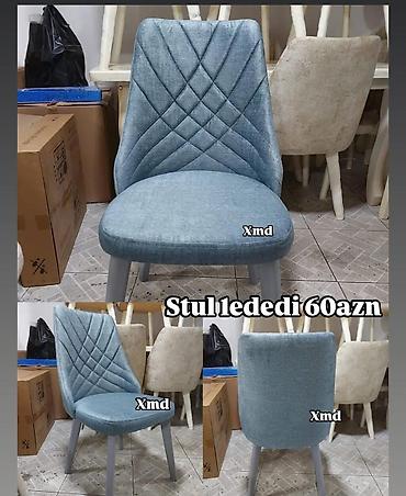 Mətbəx və qonaq otaqları üçün yumşaq oturacaqlı stullar - Modellər
