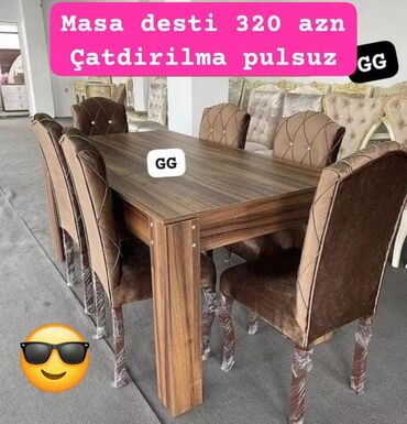 tek stollar: Masa desti
