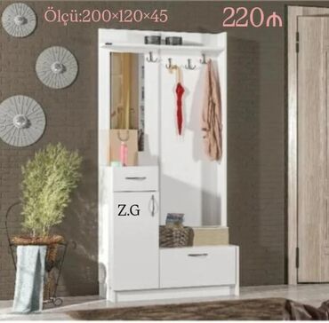 шкаф в зал: Yeni, Düz dolab, Dəhliz dolabı