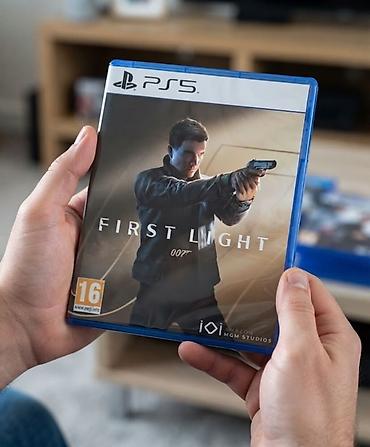 elden ring disk: PS5 üçün “FIRST LIGHT 007” video oyunu (fiziki disk, blue case) - — 1