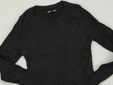 czarne eleganckie t shirty: Top SinSay, M (EU 38), condition - Very good