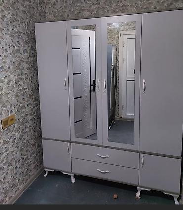 qapi demir qapi seyf qapi: Yeni, 4 qapılı, Güzgülü, Açılan, Düz dolab — 7