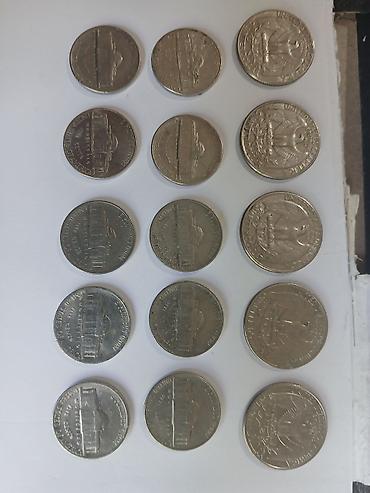 kohnə 1 dollar: Məhsul: AMERİKA MONETLƏRİ. 5 ƏDƏD ""QUARTER DOLLAR"" 10 ƏDƏD ABŞ — 2