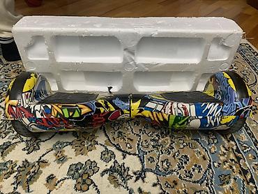 Elektrik nəqliyyatı: Qraffiti dizaynlı hoverboard (özünü balanslayan skuter) - Ölçü: 6.5 — 1
