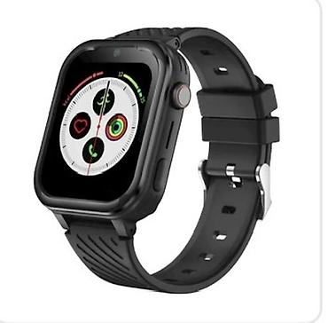smart wacth: Ağıllı saat – 1.85" IPS sensorlu rəngli ekran (240×280 piksel), yüngül — 1