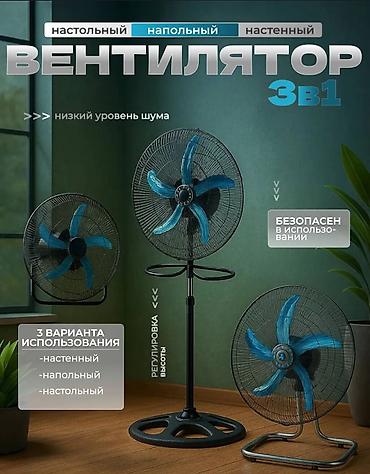 Воздуходувка: Вентилятор Напольный, Лопастной — 13