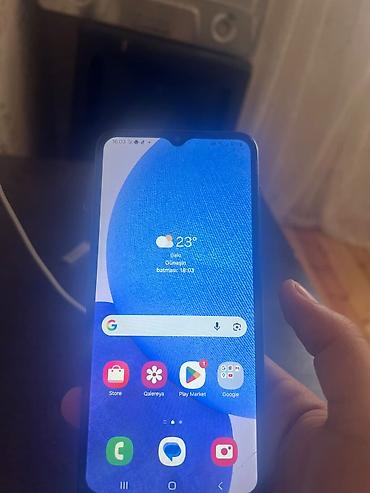 samsung tab e: Samsung Galaxy A32, 128 GB, rəng - Qara, Barmaq izi — 1