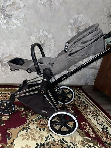 корзина для велосипеда: Коляска, Cybex, цвет - Черный, Б/у, Самовывоз, Бесплатная доставка — 4