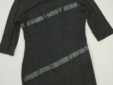 sukienki z rękawem 3 4 rozkloszowane: Dress, XL (EU 42), condition - Very good