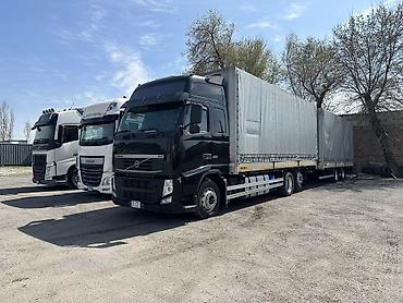 Прицепы и полуприцепы: Прицеп, Volvo, Тентованный, Б/у — 10