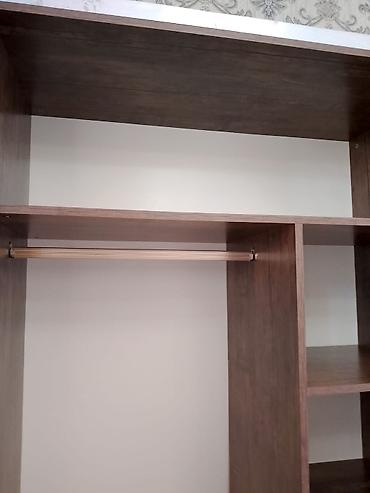 paltar dolablar: Mebel: sürgülü qapılı geyim dolabı - Dizayn: bir tərəfi tam güzgülü — 2