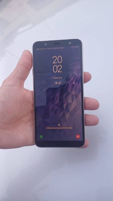kontakt home samsung s21 ultra: Samsung Galaxy J8, 32 GB, rəng - Qızılı, Barmaq izi