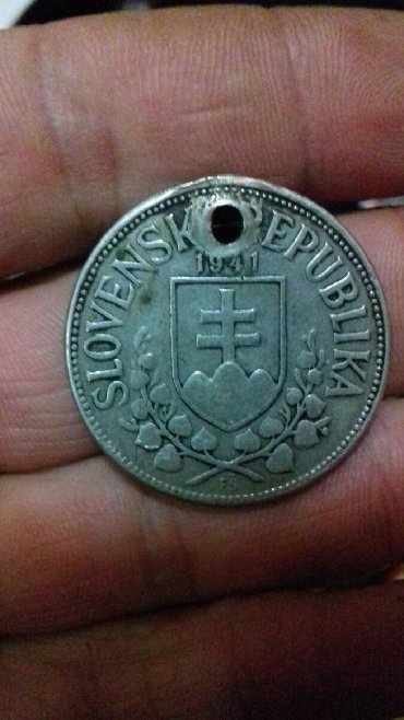серебро печатки: Старинная монета 1941-г. (Серебро)