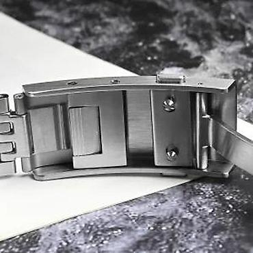 Ručni satovi: San Martin SN0115-G - 39.5mm - Crna - Seiko mehanizam Potpuno nov — 12