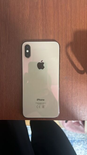iphone xs max бу купить: IPhone Xs, Колдонулган, 64 ГБ, Алтын, Коргоочу айнек, Каптама, 100 %
