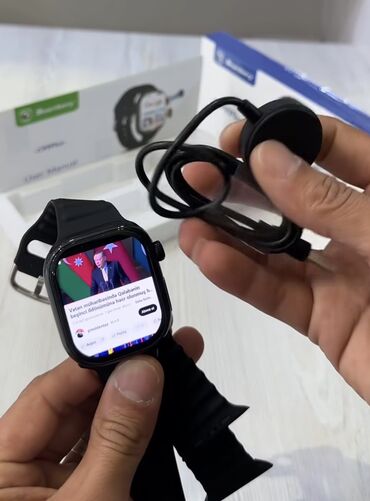 Smart saatlar: Yeni, Smart saat, Аnti-lost, rəng - Qara — 12