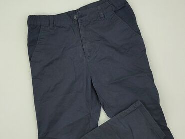 spodnie nike granatowe: Material trousers, Reserved, 15 years, 170, condition - Good