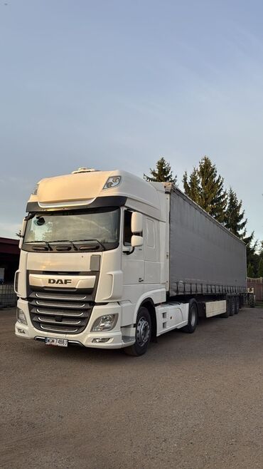 беговой мост спринтер: Тягач, DAF, 2020 г., Шторный