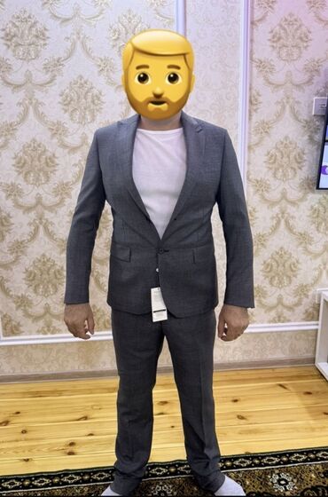 высокие мужские мокасины: Kostyum, Demisezon, M, rəng - Boz