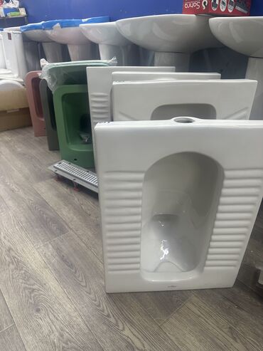 унитазы бишкек цена: Унитаз Полго орнотуу, Жаңы, Материалы: Фаянс