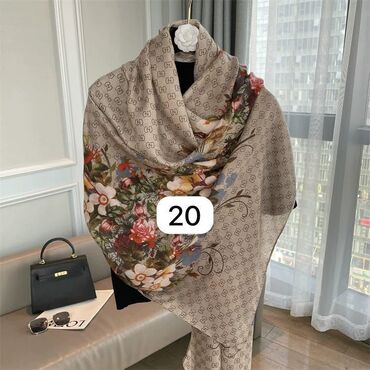 Baş geyimləri: Ketan Material Şarflar 30 manat 
Ölçü 80•180 sm — 21
