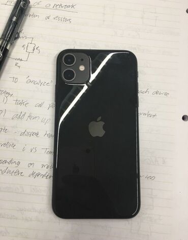Apple iPhone: IPhone 11, 64 GB, Qara, Face ID