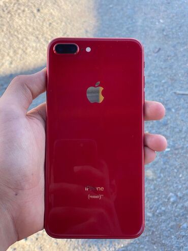 iphone 6 plus v: IPhone 8 Plus, Б/у, 64 ГБ, Красный, Зарядное устройство, Кабель, 100 %