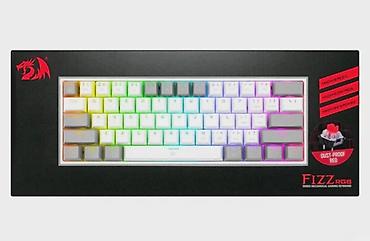 mini klaviatura: Redragon Fizz K617-RGB W/G Red Switch simli mexaniki gaming klaviatura — 4
