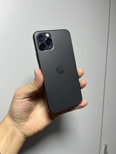 райзер для видеокарты: IPhone 11 Pro, Колдонулган, 256 ГБ, Space Gray, Каптама, 73 %