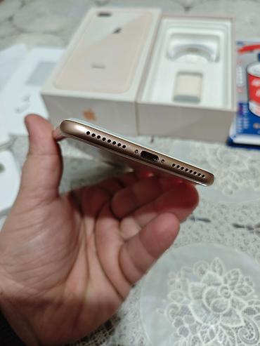 iphone 16 pro 2 el: IPhone 8 Plus, 64 GB, Qızılı, Barmaq izi, Simsiz şarj, Sənədlərlə — 7