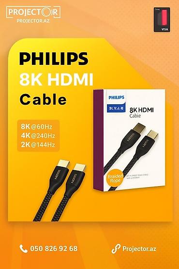 240hz: PHILIPS HDMI kabelləri və proyektor montaj dayağı - 4K HDMI Cable - — 2