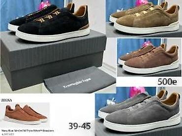 Patike: ZEGNA, VRH MODELI, MEGA HIT | Novo! ! ! Hit. Hit. Hit. Izuzetni — 10