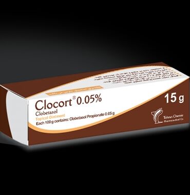 Clocort 0.05% topikal məlhəm tərkibində hər 100 qramda 0.05 qram
