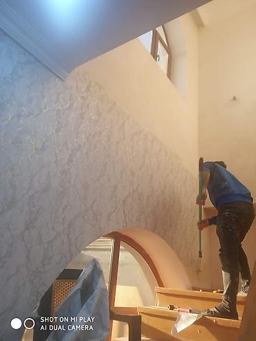 Malyar işləri: Aboy ustası divar kağızları ustası cəld gözəl iş görülür — 9