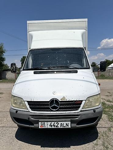 sprinter 2003: Mercedes-Benz Sprinter CDI, грузовой фургон с будкой. Автомобиль — 5