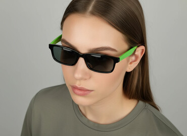 celine czapka zimowa: Glasses, Sunglasses, Rectangular design, condition - Very good