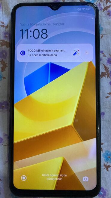 islənmis telefonlar: Xiaomi 11i HyperCharge, 128 GB, rəng - Yaşıl, 
 Sensor, Barmaq izi, İki sim kartlı