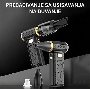 Ostali akumulatorski alati: Nova turbo duvaljka 2 u 1 može da duva i usisava. Ima pet brzina — 10
