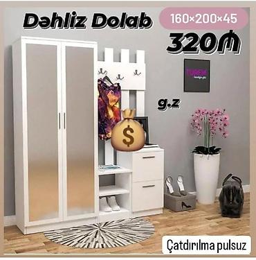 Шкафы-прихожие: Dehliz mebeli sifarişlə hazırlanır — 1